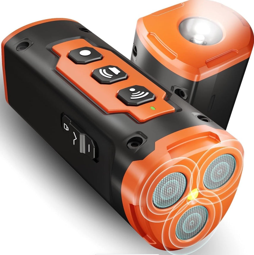 Rechargeable Dog Behavior Trainer with LED Flashlight